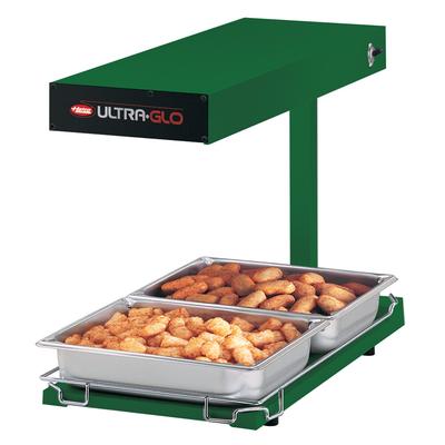 Hatco UGFFBL Ultra-Glo Green Portable Food Warmer with Base Heat and Lights - 120V, 1120W