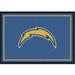 Imperial Los Angeles Chargers 7'8'' x 10'9'' Spirit Rug