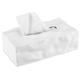 Essey Kosmetiktücher-Box Wipy Cube II, rechteckiger Taschentuchspender, Design Taschentuchbox, Weiß
