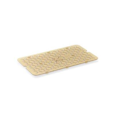 Vollrath Super Pan - 1/2 Size, False Bottom, Plastic, Amber