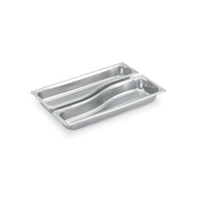 Vollrath Steam Table Wild Pan Set - Full Size, 3-1/2 Deep, 22-ga Stainless