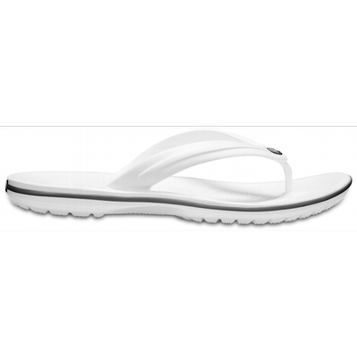 Crocs White Crocband™ Flip Shoes Crocs White...