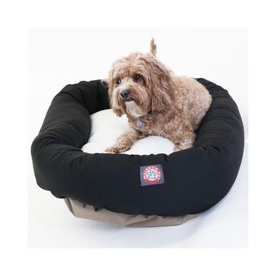 Majestic Pet Bagel-style Black 40-inch Dog Bed