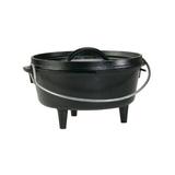 Lodge 8-in Round Cast Iron Dutch Oven w/ 2-qt Capacity & 3-Legs, Bail Wire screenshot. Cooking & Baking directory of Home & Garden.