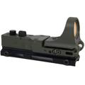 C-MORE Tactical Railway Red Dot Sight w/Click Switch Olive Drab Green 2 MOA CTRWOD-2