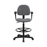 Ergonomic Multi-Function Drafting Stool with Arms, Multiple Colors screenshot. Chairs directory of Office Furniture.