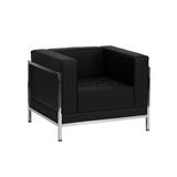 Flash Furniture Hercules Imagination Series Contemporary Leather Chair with Encasing Frame, Black screenshot. Chairs directory of Office Furniture.