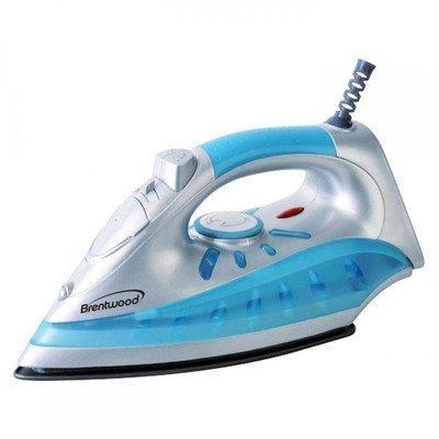 Brentwood 1200W Full Size Steam Spray Dry Iron (MPI-60) - Silver Finish