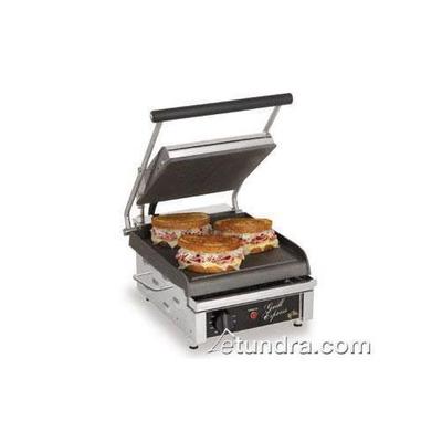 Star 10"x 10" Grill Express Heavy Duty Smooth Top & Bottom Panini Grill (GX10IS)