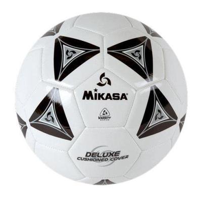 Mikasa Soft Soccer Ball, Size 4, Black/White