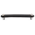 Vicenza Designs Archimedes 3" Center to Center Bar Pull Metal in Gray | 0.75 W in | Wayfair K1158-3-VP-BL