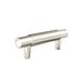 Du Verre Hardware Stacked 3" Center to Center Bar Pull Metal in Gray | 0.75 W in | Wayfair DVSTK03-SN