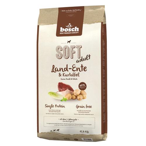 12,5kg Land-Ente & Kartoffel bosch HPC Soft Hundefutter trocken