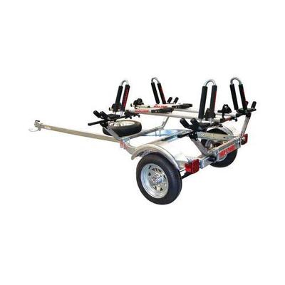 Malone Auto Racks Two Kayak Two Bike Transport Trailer MPG461KB