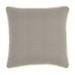 Corded Pillows - 16 inch square - Canvas Navy Sunbrella, Sand, 16" x 16" - Ballard Designs