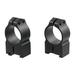 Warne Mfg. Company Maxima Grooved Receiver Cz Rings - 1" High (1.035") 19mm Dovetail Rings, Black