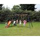 Childrens Garden Swing and Slide Set Headstrom Europa Outdoor Swing