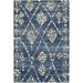 Blue 108 x 0.67 in Area Rug - Safavieh Moroccan Shag Southwestern Hand Knotted Area Rug Viscose/Cotton | 108 W x 0.67 D in | Wayfair MOR553B-9
