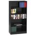 Tennsco Corp. Standard Bookcase in Black | 72 H x 36 W x 18 D in | Wayfair BC18-72BK