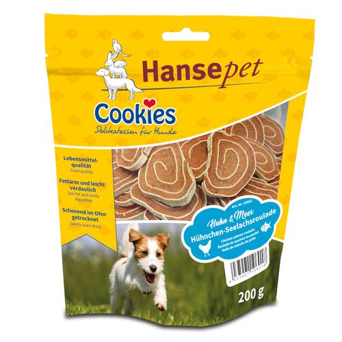 2 x 200g Seelachs-Hähnchenfilet-Schnecke Cookie's Hundesnack