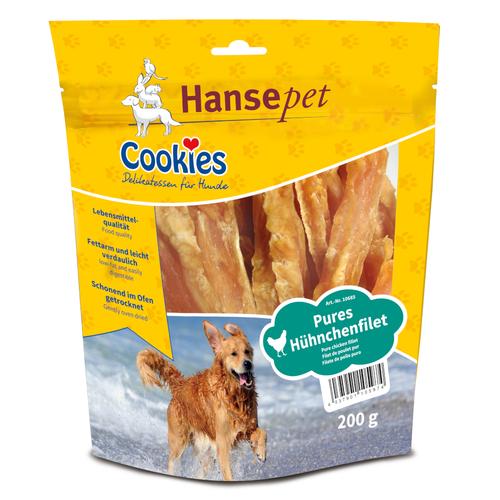 3 x 200g Delikatess Hähnchen Cookie's Hundesnack