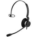 Jabra Biz 2300 Quick Disconnect UC On-Ear Mono Headset - Unified Communications Certified Noise-cancelling and Corded Headphone for Deskphones, Black