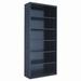 Tennsco Corp. Standard Bookcase, Steel in Black | 78 H x 34.5 W x 13.5 D in | Wayfair TNNB78BK