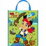 Large Plastic Jake and the Never Land Pirates Favor Bag 13 x 11