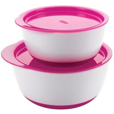 OXO Tot Small & Large Bowl Set - Pink