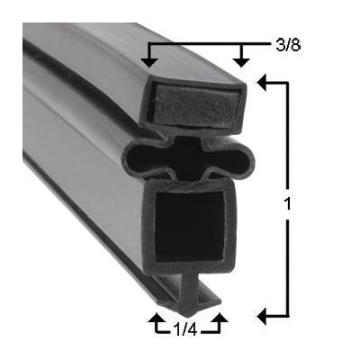 True Manufacturing Refrigerator Door Gasket (810802)