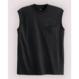 Blair Men's John Blair Everyday Jersey Knit Sleeveless Pocket Tee - Black - 2XL