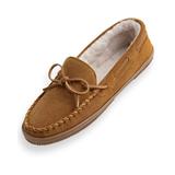 Blair John Blair Suede Moccasin Slippers - Tan - 8 - Medium