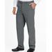 Blair Men's John Blair Signature Adjust-A-Band Relaxed-Fit Gabardine Dress Pants - Grey - 40