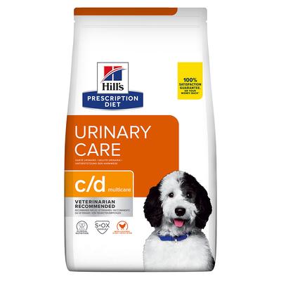 12kg c/d Multicare Urinary Care poulet Hill's Prescription Diet - pour chien