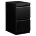 HON Brigade 2-Drawer Vertical Filing Cabinet Metal/Steel in Black | 28 H x 15 W x 19.88 D in | Wayfair H33820R.L.P