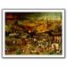 ArtWall 'The Triumph of Death' by Pieter Bruegel Painting Print on Rolled Canvas in Brown | 18 H x 22 W x 0.1 D in | Wayfair Bruegel-007-14x18