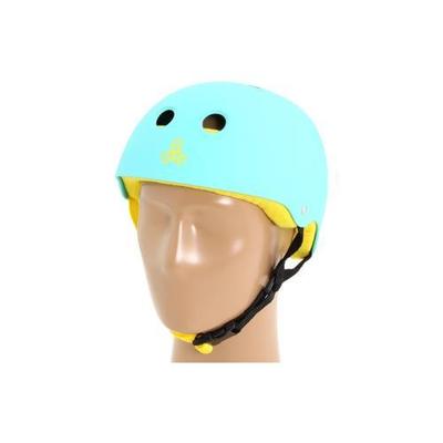 Triple Eight Brainsaver Multi-Impact Helmet w/ Sweatsaver Liner Skateboard Helmet - Baja Teal Rubber