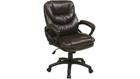 Office Star Faux-Leather Manager's Office Chair with Padded Arms