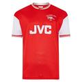Arsenal 1985 Centenary Retro Football Shirt Red/White Large Polyester