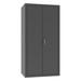 Durham Manufacturing 72" H x 36" W x 24" D Small Parts Storage & Security Cabinet in Gray/Yellow | 72 H x 36 W x 24 D in | Wayfair