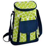 Picnic at Ascot Trellis Wine & Cheese Cooler, Polyester in Green | 13.5 H x 9.5 W x 4.5 D in | Wayfair 398-TG