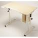 Populas Furniture Computer Table Wood/Metal in Gray/White | 33 H in | Wayfair KA-4024CR-T-L3-B2
