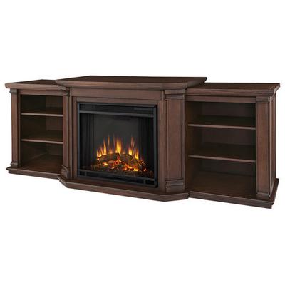 Real Flame Valmont Electric Fireplace Mantel for Most Flat-Panel TVs Up to 100 Lbs. - 7930E-CO
