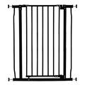 Dreambaby Liberty Extra-Tall Baby Safety Gate - Pressure Mounted Security Gates - Fits Openings from 75-81cm Wide - 93cm Tall - Black - Model G1962