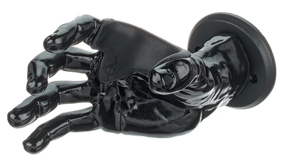 Guitar Grip Male Hand Black Metallic Right