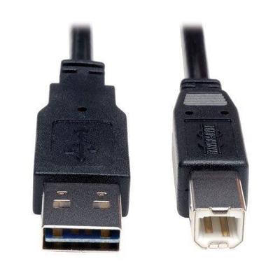 Tripp Lite Ur022003 USB Cable 4 Pin USB Type A (M) 4 Pin USB Type B (M) 3 Ft ( USB / HiSpeed USB ) M