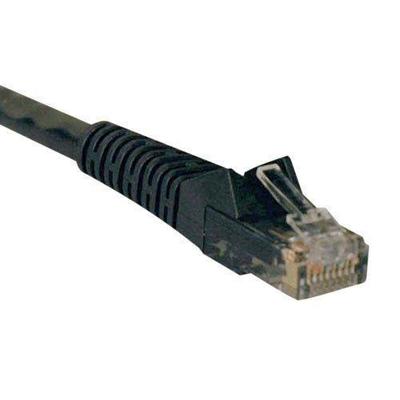 Tripp Lite N201100Bk Patch Cable Rj45 (M) Rj45 (M) 100 Ft Utp Cat 6A Molded Solid Snagless Booted Bl