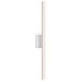 Sonneman Stiletto 31 3/4" High Satin Aluminum LED Sconce