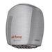 World Dryer Hi-Speed 110 - 120 Volt Hand Dryer in Brushed Stainless Steel Metal in Gray | 10.7 H x 8.9 W x 6.5 D in | Wayfair J-973A3