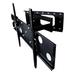 Mount-It Articulating TV Wall Mount Low-Profile Full Motion Design Fits 32 - 75 in. Screen Flat TVs in Black | 19 H x 38 W in | Wayfair MI-326B